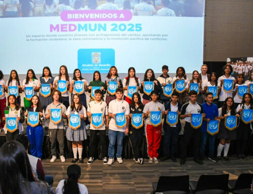 Medellín impulsa la formación de líderes estudiantiles a través del Modelo de las Naciones Unidas